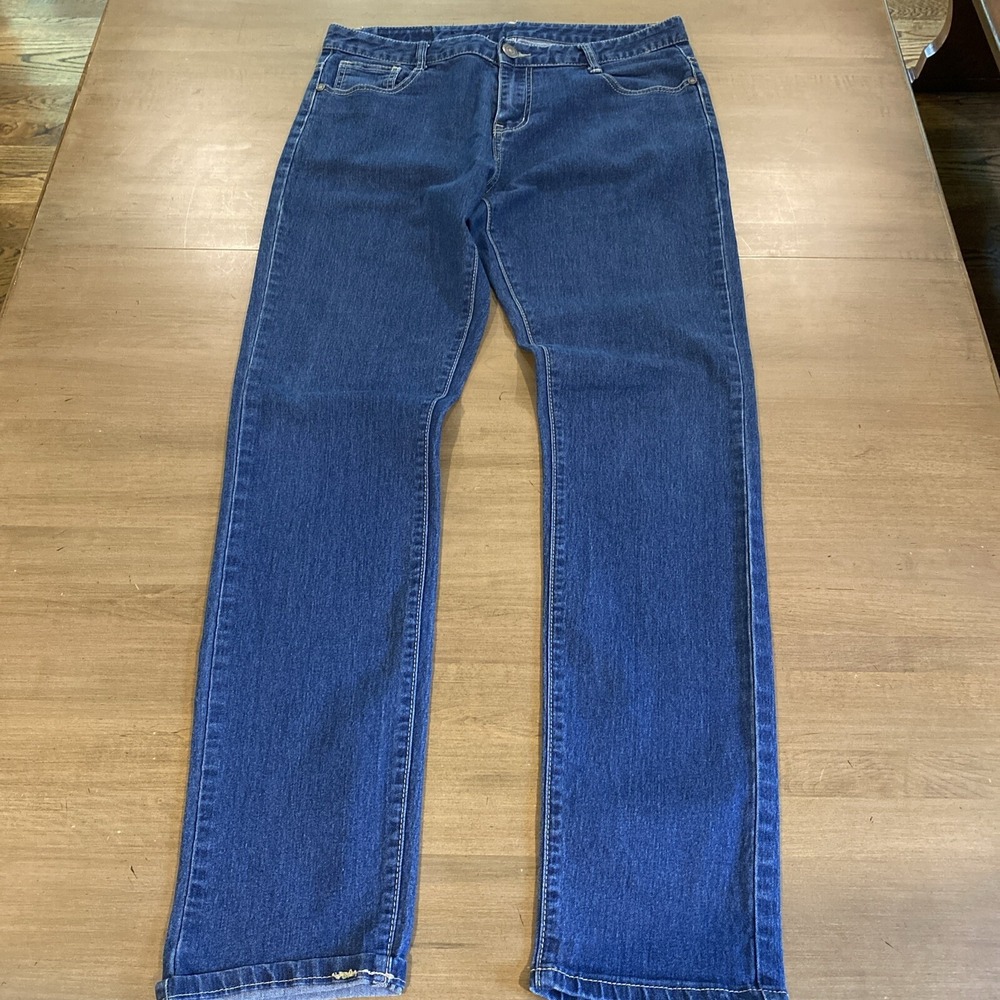 Superior Standard Detail Womens Jeans Size XL 5 Pocket Straight 32x32